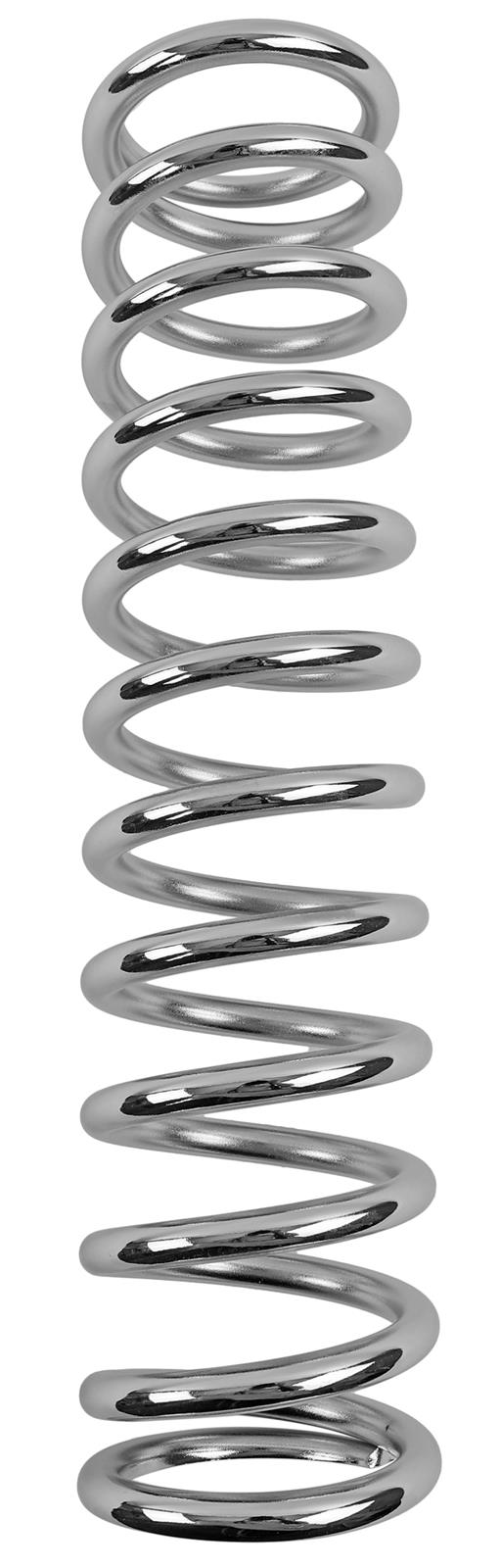 QA1 2-1/2in ID Spring - 14in Length x 125lbs/in - Chrome Plated thumbnail 2