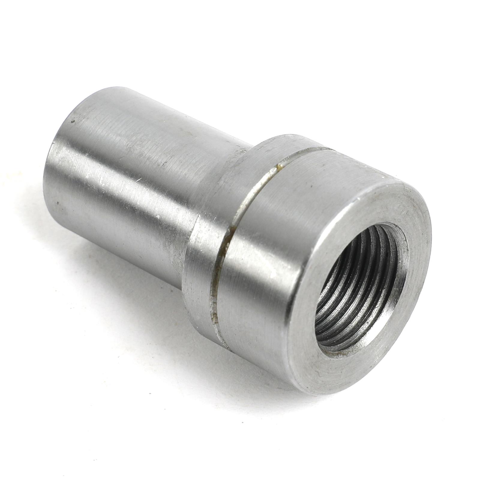 QA1 Tube Adapter - 1in OD - Smooth - Left Hand - 5/8-18 Thread .120 Wall - Alloy
