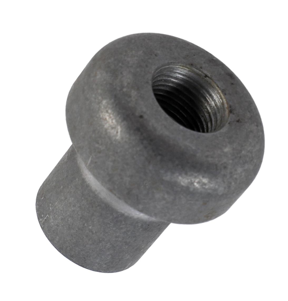 QA1 Tube Adapter - 1-1/2in OD - Smooth - Right Hand - 5/8-18 Thread .250 Wall - Alloy
