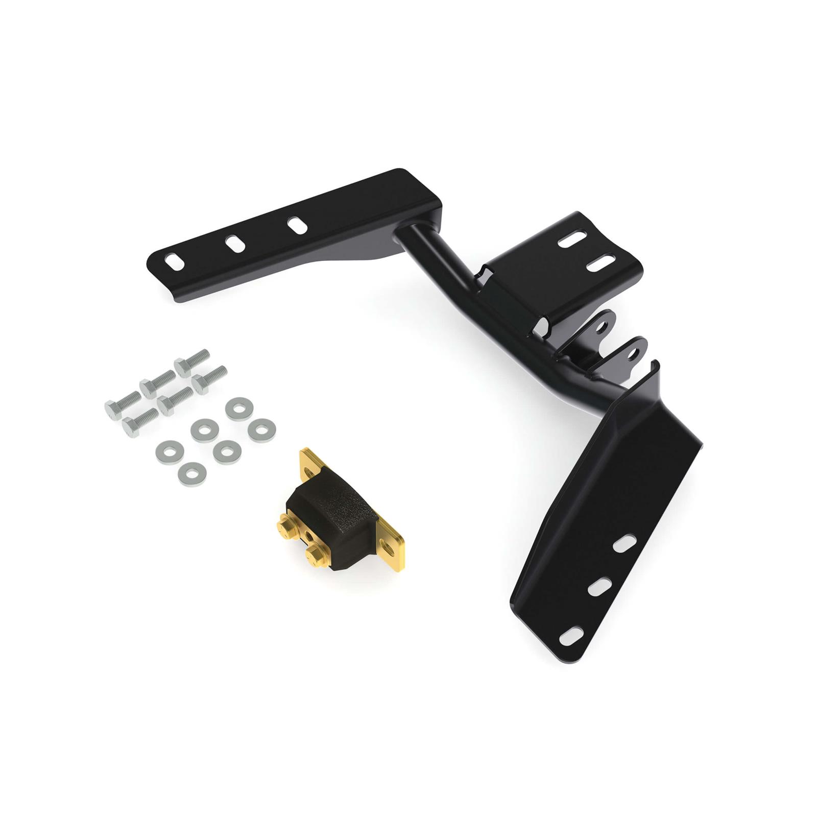 QA1 Torque Arm Crossmembers for 1982-1992 CAMARO, FIREBIRD - 52128 Crossmember, Tunnel Mounted, Steel, Black, 4L80E Transmission, Chevy, Pontiac, Each