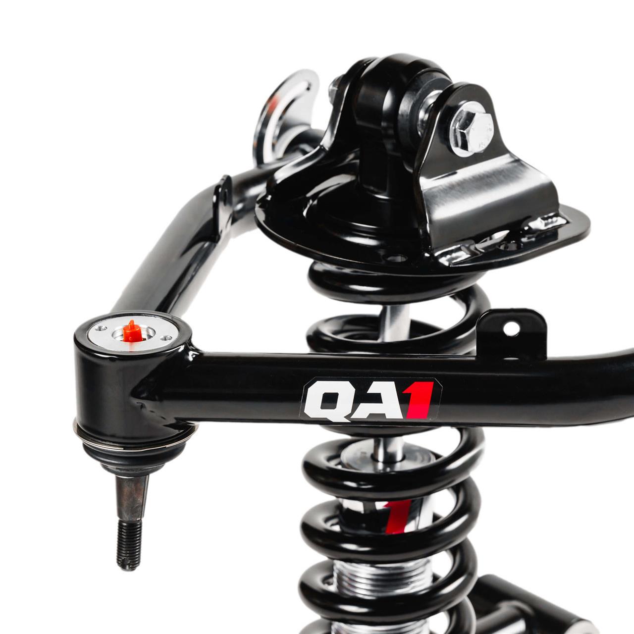 QA1 - Front Suspension Packages for 1999-2006 SIERRA 1500, SILVERADO 1500 52626-D700 Coilover Conversion, Double Adjustable Shocks, 700 lb. Spring Rate, Upper and Lower Control Arms, Tubular, Black Powdercoated, Chevy, GMC, Kit thumbnail 2