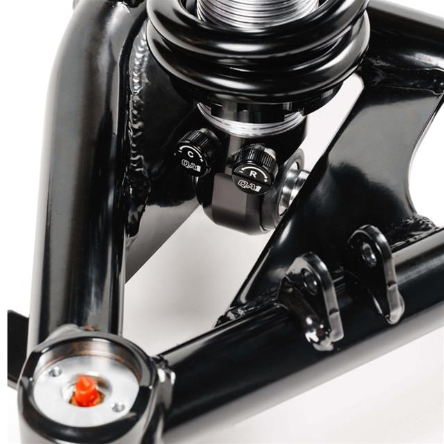 QA1 - Front Suspension Packages for 1999-2006 SIERRA 1500, SILVERADO 1500 52626-D700 Coilover Conversion, Double Adjustable Shocks, 700 lb. Spring Rate, Upper and Lower Control Arms, Tubular, Black Powdercoated, Chevy, GMC, Kit thumbnail 3