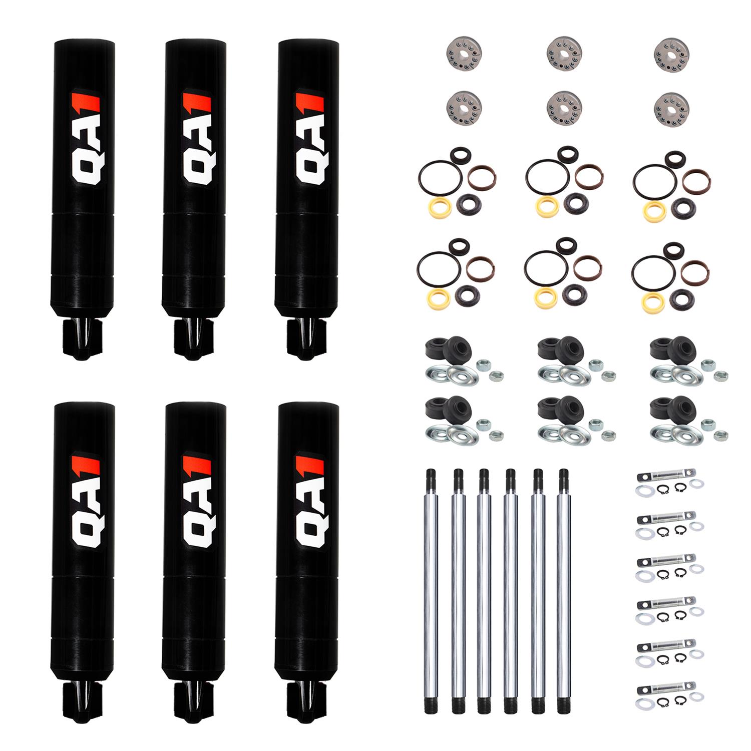 QA1 20.30 Eye-B/Eye-B V-None Dry Shock Large Steel 13.38 - 6 Pack