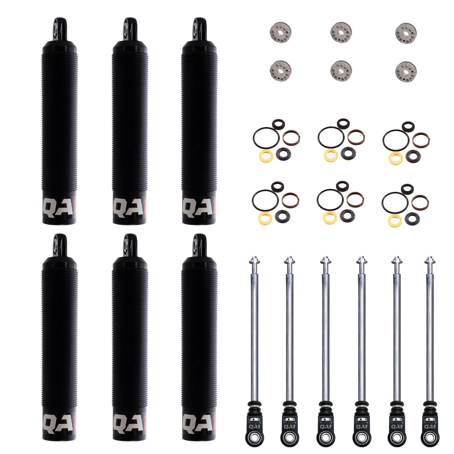 QA1 18.25 Eye-B/Eye-B V-None Dry Shock Large Aluminum Coilover 12.38 - 6 Pack