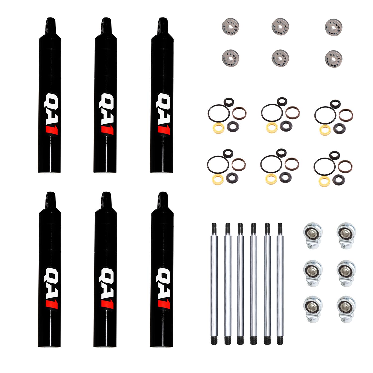 QA1 Shock Small Body Steel Dry Kit (6pk) 7Q6-DRY-6PK QA1 Shock Small Body Steel Dry Kit (6pk) 7Q6-DRY-6PK