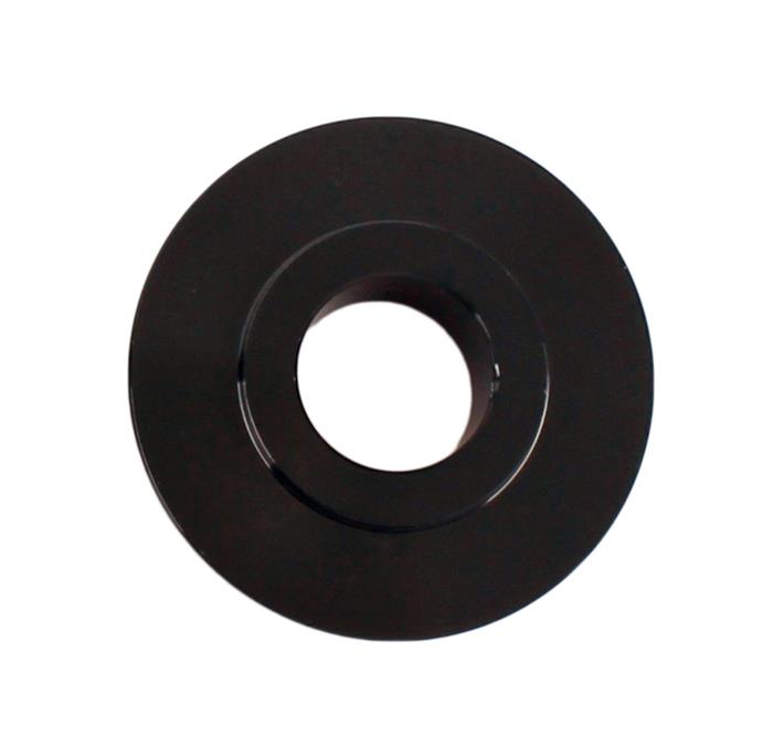 QA1 Coil-Over Strut Bearing Retainer - 1in x .531in Thick - Black Anodized thumbnail 2