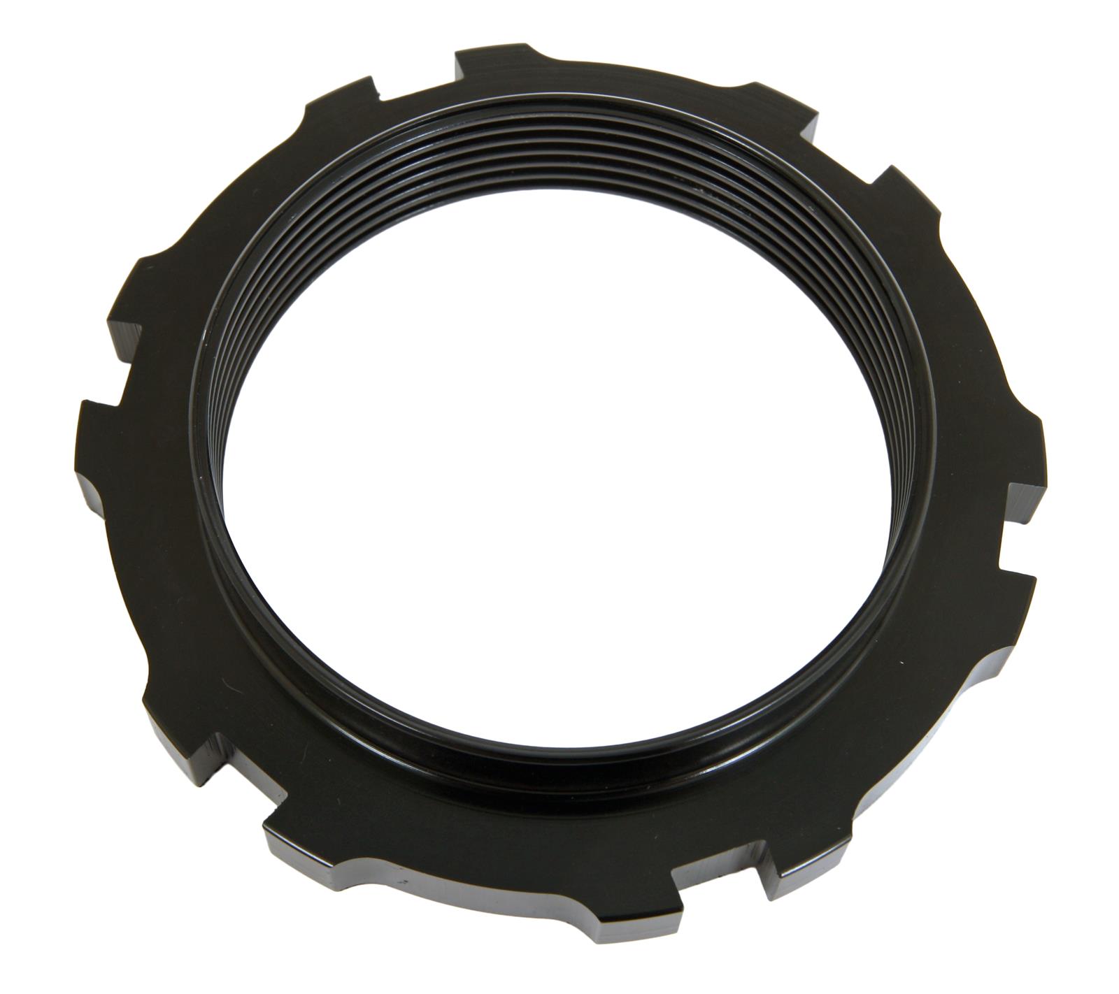 QA1 Coil-Over Spring Seat Nut - .630in Thick- Black Anodized Steel
