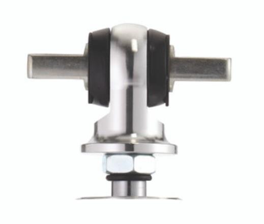 QA1 ASM Loop Steel 3.5in T-Bar 9/16-18 RH. w/ Poly Bushing 2.125-2.875in C2C thumbnail 2