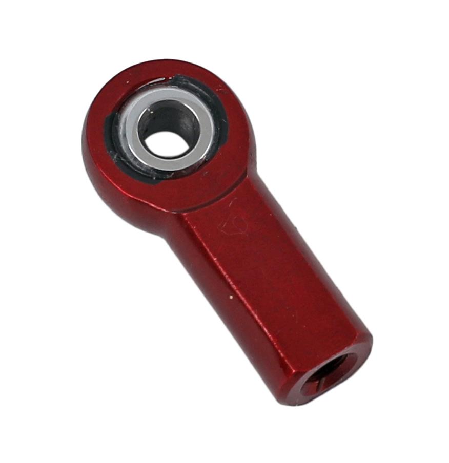 QA1 A Series Endura Rod End - Female/Right Hand - .19in Bore x 3/16-24 - Red Aluminum thumbnail 2