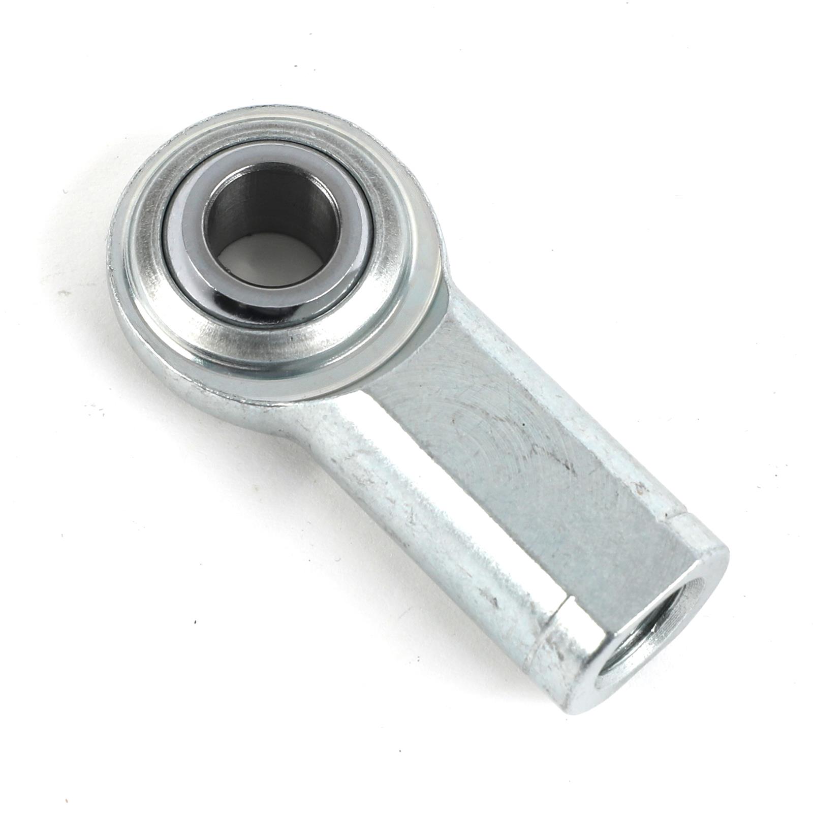 QA1 C Series 2-Pc Rod End - Female/Left Hand - .5in Bore x 1/2-20 - Carbon Steel
