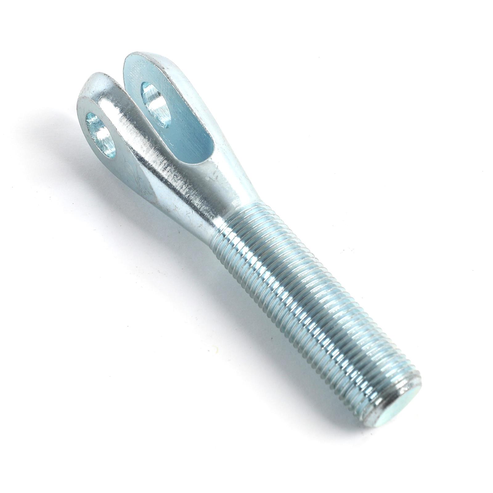 QA1 Clevis - Left Hand - 7/16-5/8in - 3/8in Slot - Carbon Steel