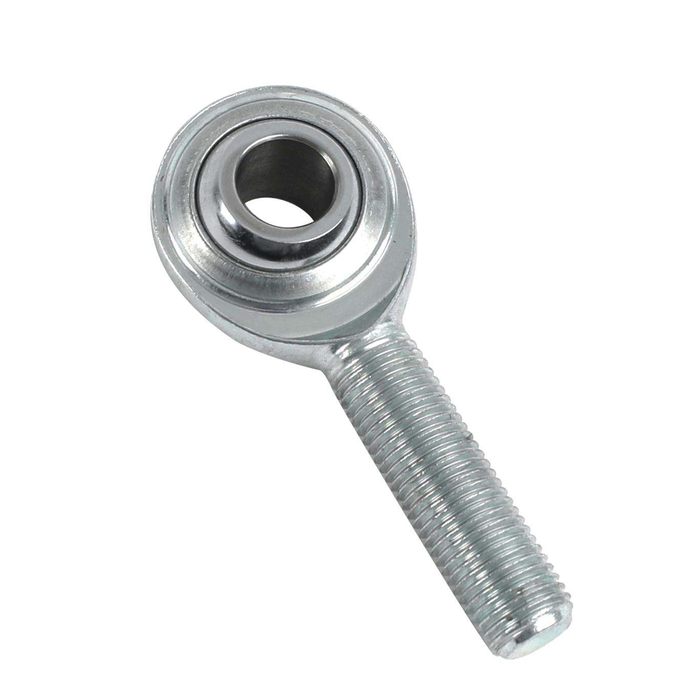 QA1 C Series 2-Pc Rod End - Male/Left Hand - .375in Bore x 3/8-24 - Carbon Steel thumbnail 2
