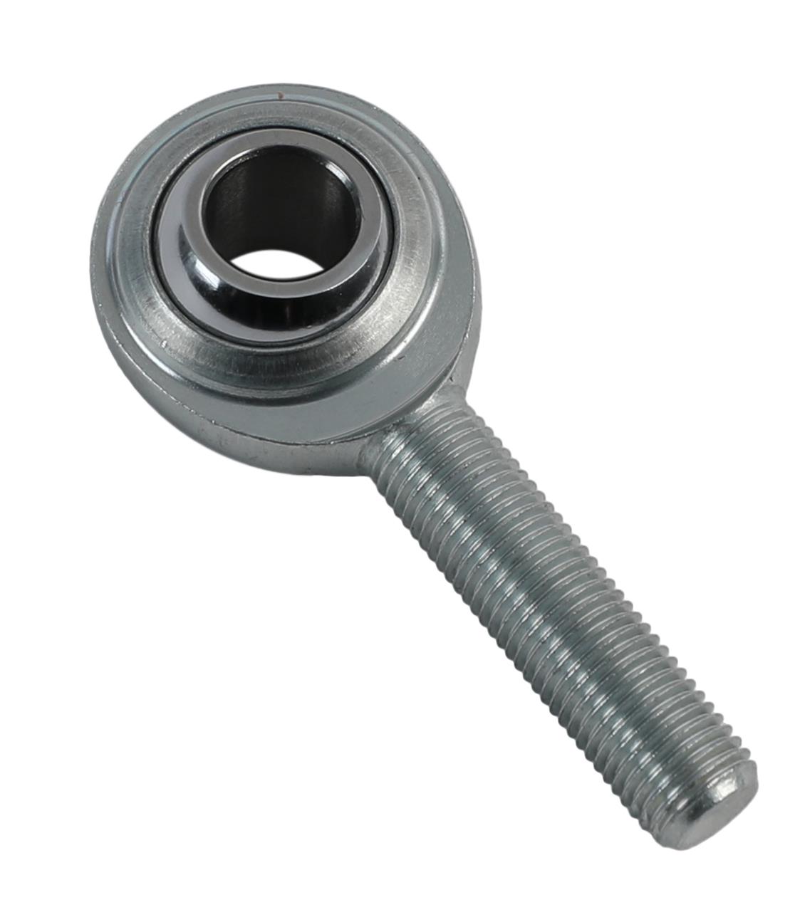 QA1 C Series 2-Pc Rod End - Male/Right Hand - .4375in Bore x 3/8-24 - Carbon Steel thumbnail 2