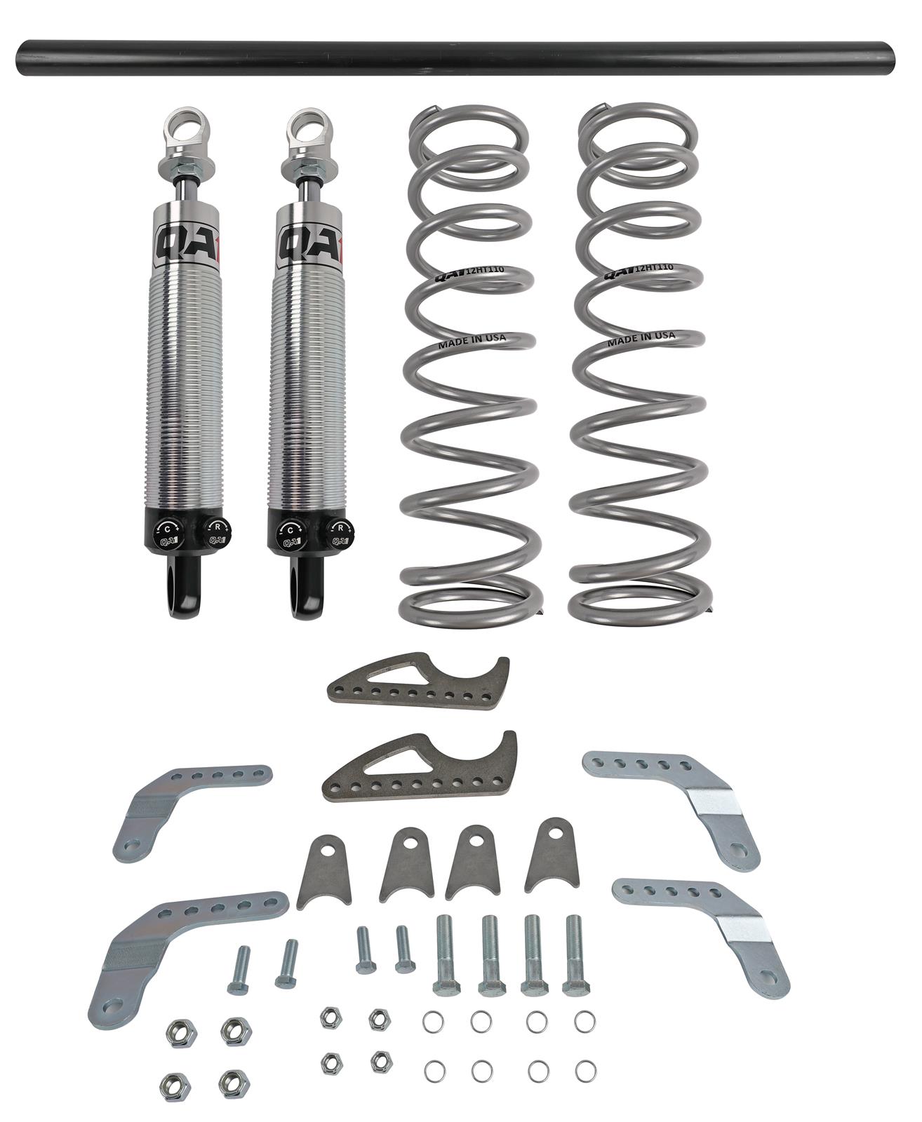 QA1 Pro Rear Weld-In Coil-Over System - Double Adj. - 12in x 110lbs/in - 3in Tube - Aluminum thumbnail 2