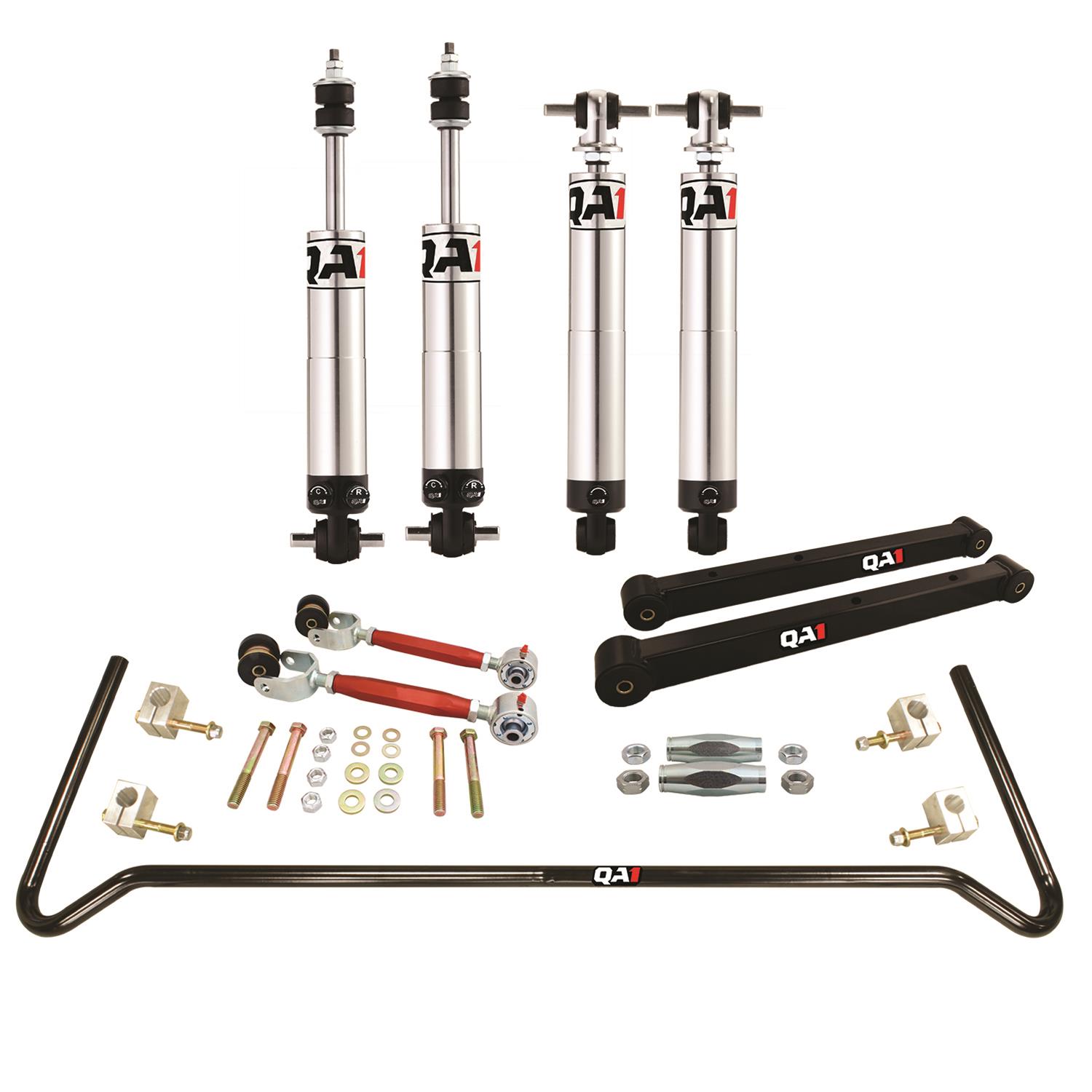 QA1 73-77 GM A-Body Level 1 Drag Kit 2.0 w/ Shocks (1x qap5208, 1x qap5247, 1x qap5252, 1x qap52894, 2x qapTD505, 2x qapTS801) thumbnail 4