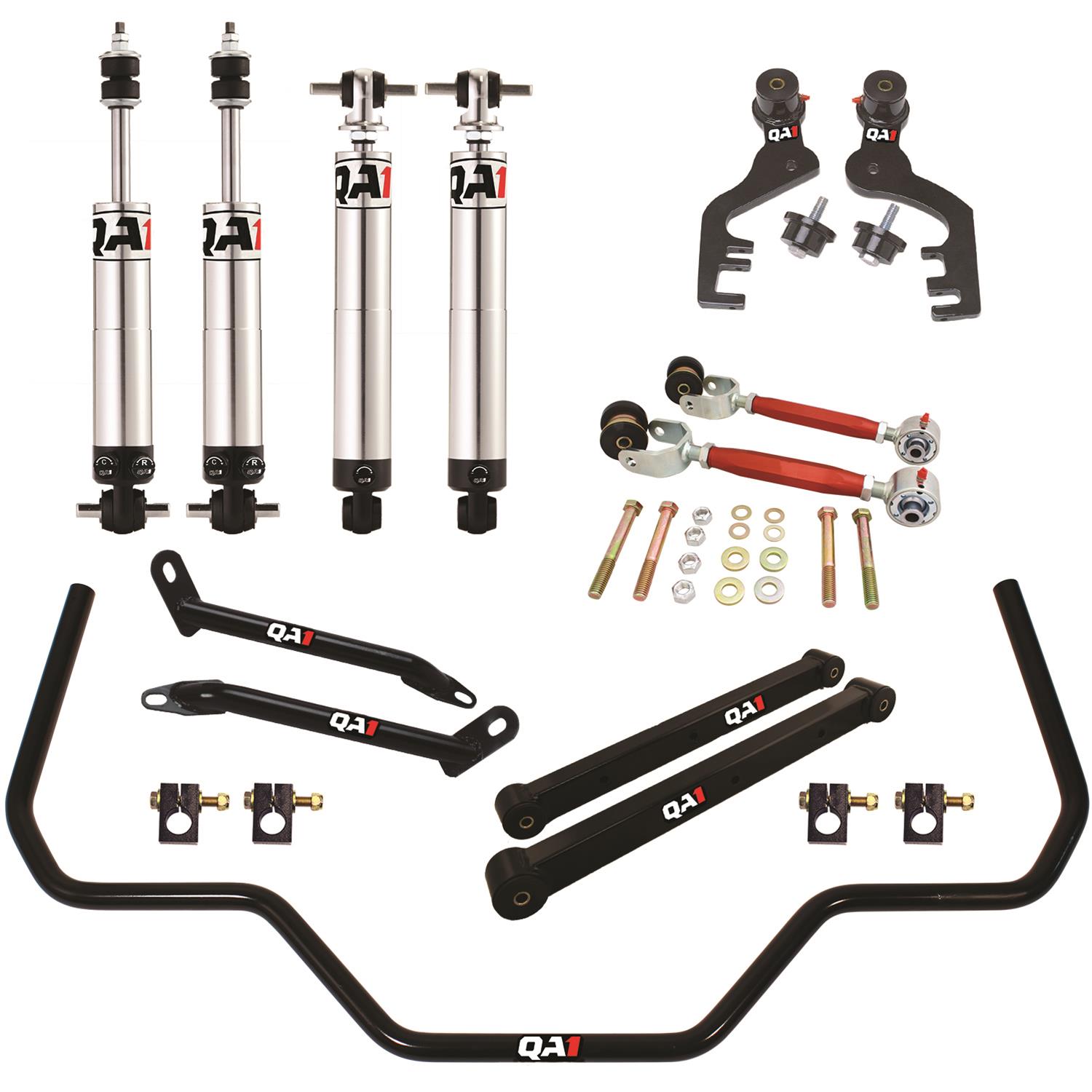 QA1 69-72 GM G-Body Level 1 Drag Kit 2.0 w/ Shocks (1x qap5205, 1x qap5211, 1x qap5213, 1x qap5248, 1x qap52871, 2x qapTD505, 2x qapTS801) thumbnail 4