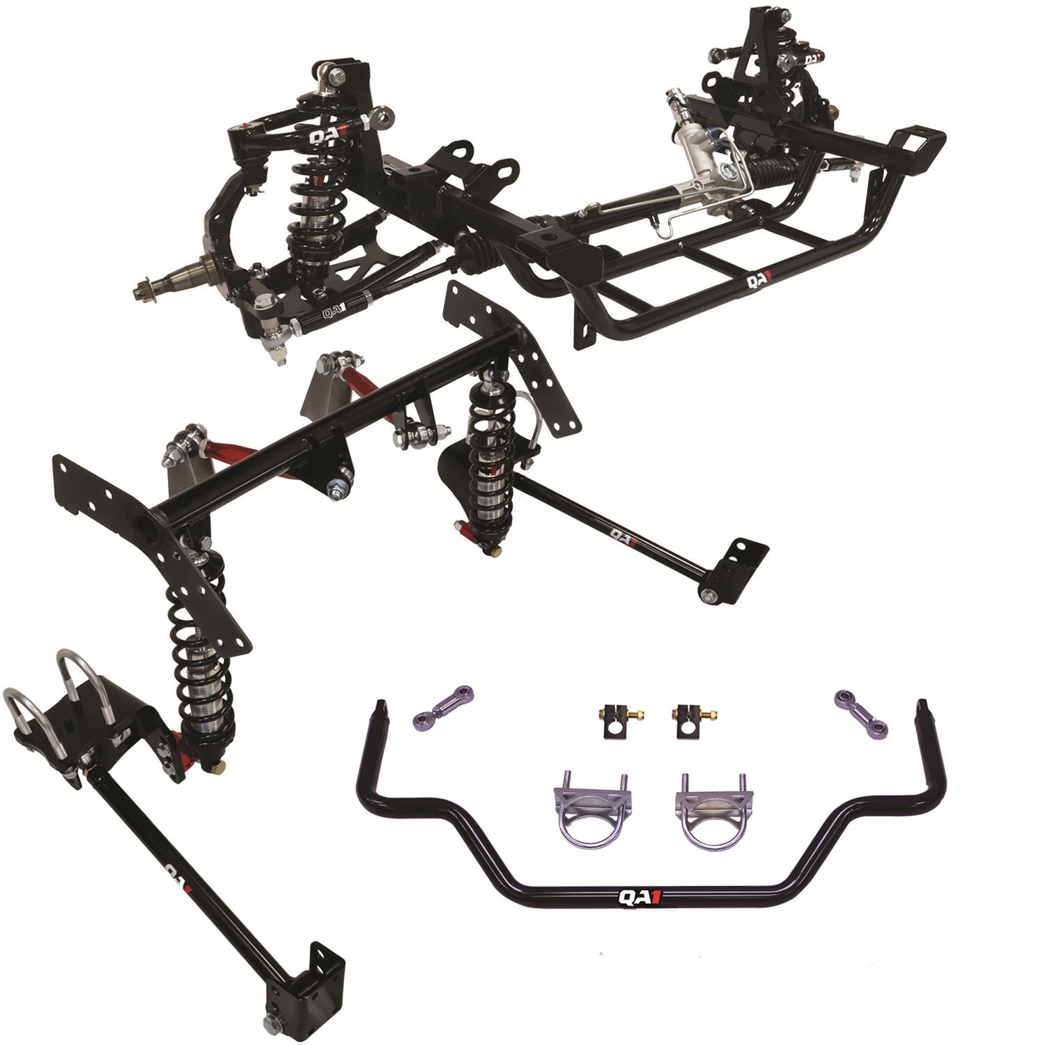 QA1 Level 2 Full Vehicle Drag Racing Suspension Kits DK22-CRA2 Handling Packages, Racing, Coil Springs, Shocks/Struts, Control Arms, 0-2.000 in. Drop, Dodge, Plymouth, Kit thumbnail 2
