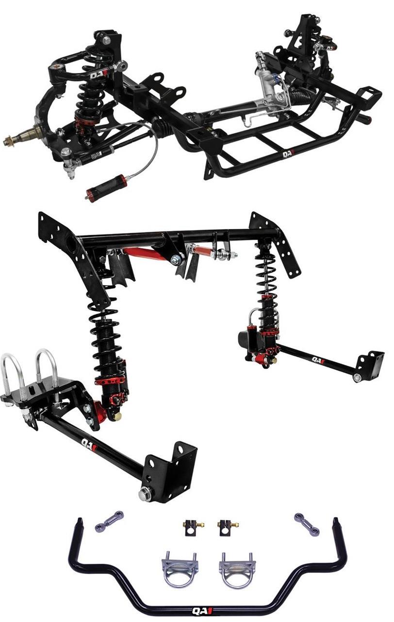QA1 Level 3 Full Vehicle Drag Racing Suspension Kits for 1970-1974 BARRACUDA, CHALLENGER, CUDA - DK23-CRE1 Handling Packages, Racing, Coil Springs, Shocks/Struts, Control Arms, Rear Sway Bar, 0-2.000 in. Drop, Dodge, Plymouth, Kit thumbnail 3