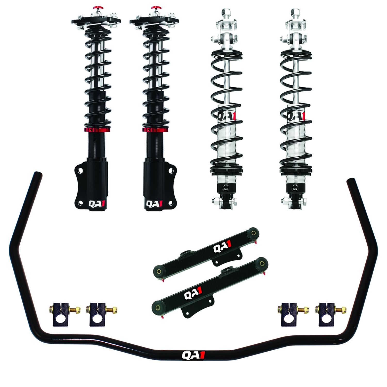 QA1 87-89 Ford Mustang Level 1 Drag Kit w/ Shocks (1x qap5221, 1x qap52885, 1x qapHD01-12200, 1x qapRCK52401) thumbnail 3