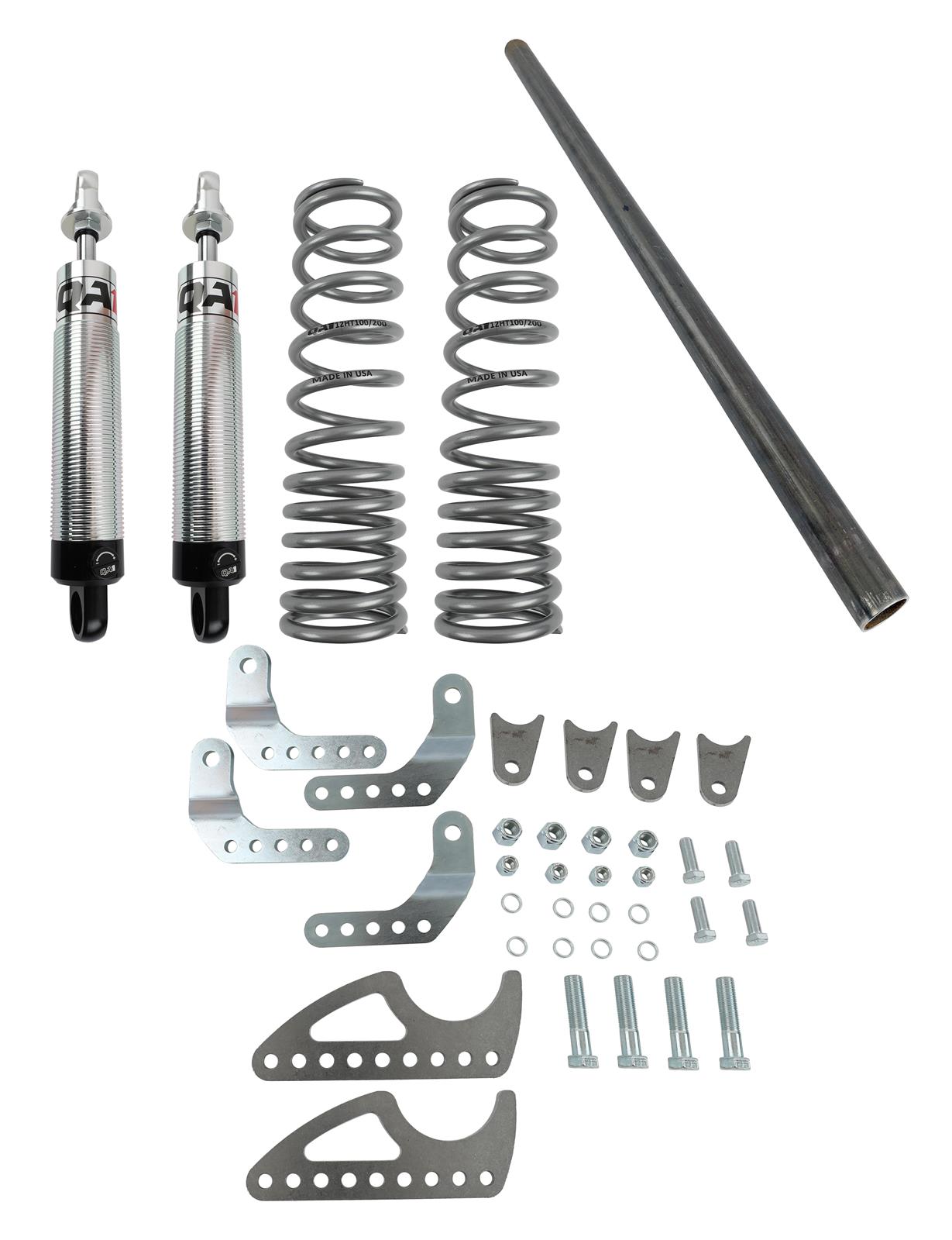 QA1 Pro Rear Weld-In Coil-Over System - Single Adj. - 12in x 100/200lbs/in - 3in Tube - Aluminum thumbnail 2