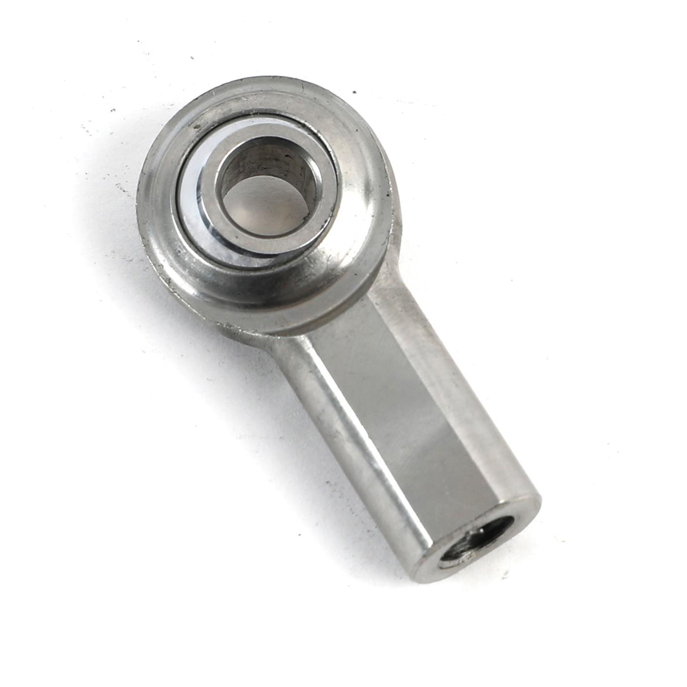 QA1 G Series 2-Pc Rod End - Female/Right Hand - .3125in Bore x 5/16-24 - Stainless Steel w/PTFE