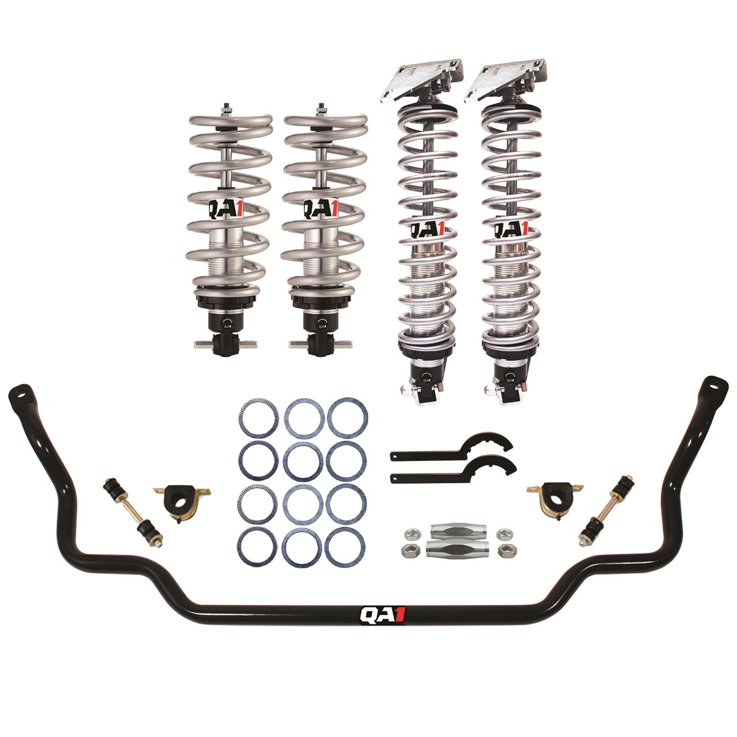 QA1 64-67 GM A-Body Level 1 Handling Kit 2.0 w/ Shocks (1x qap5250, 1x qap52870, 2x qap7888-109, 1x qapGS501-10400A, 1x qapRCK52340, 1x qapT114W) thumbnail 3