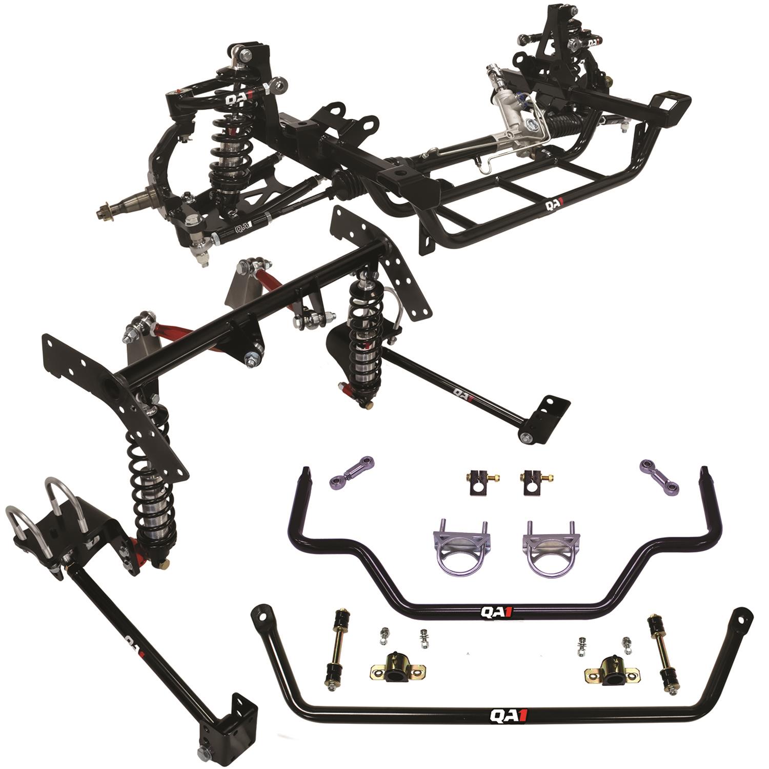 QA1 Level 2 Full Vehicle Handling Suspension Kits HK22-CRA3 Packages, Handling, Coil Springs, Shocks/Struts, Sway Bars, Control Arms, 0-2.000 in. Drop, Dodge, Plymouth, Kit thumbnail 2