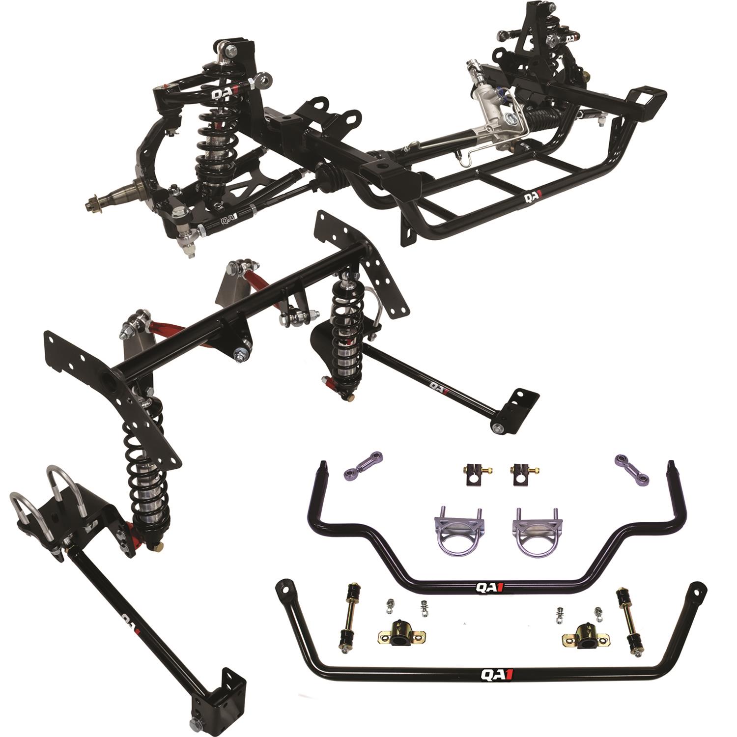 QA1 Level 2 Full Vehicle Handling Suspension Kits HK22-CRB2 Packages, Handling, Coil Springs, Shocks/Struts, Sway Bars, Control Arms, 0-2.000 in. Drop, Dodge, Plymouth, Kit thumbnail 2