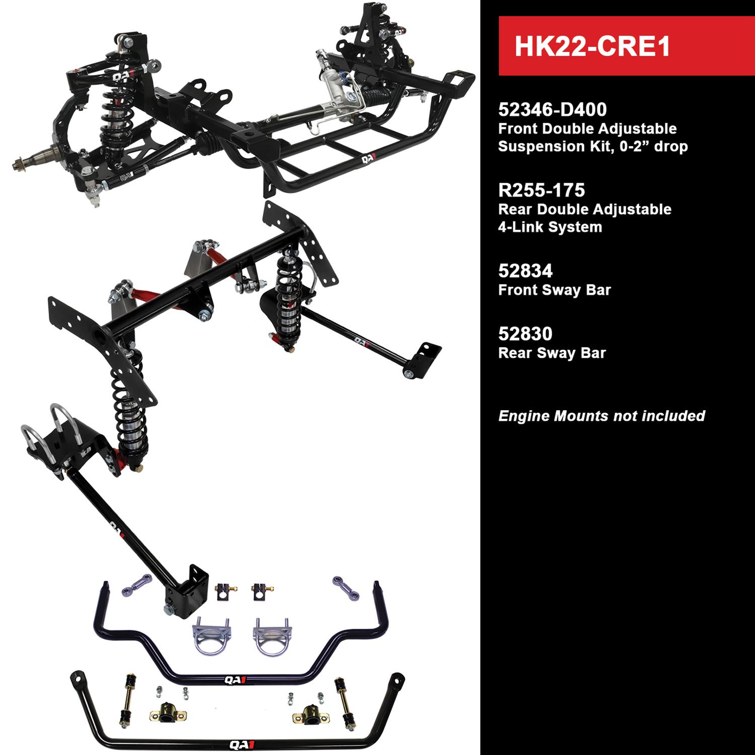 QA1 MOPAR E-Body Level 2 Handling Kit