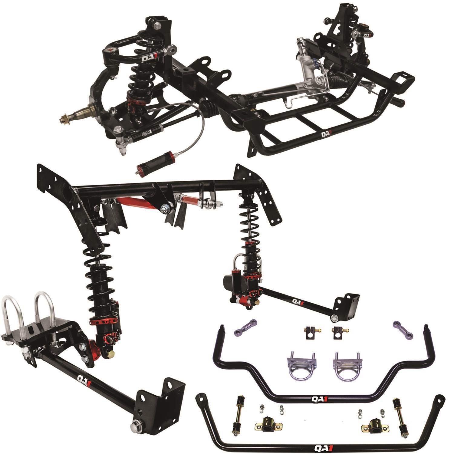 QA1 Level 3 Full Vehicle Handling Suspension Kits HK23-CRB2 Packages, Handling, Coil Springs, Shocks/Struts, Sway Bars, Control Arms, 0-2.000 in. Drop, Dodge, Plymouth, Kit thumbnail 2