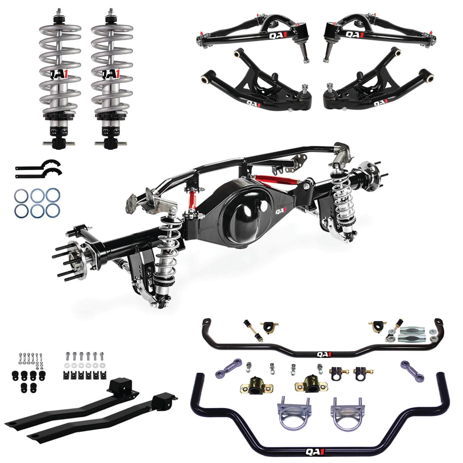 QA1 67-69 GM F Body Level 2 Handling Kit w/ OE Width 9in. Housing