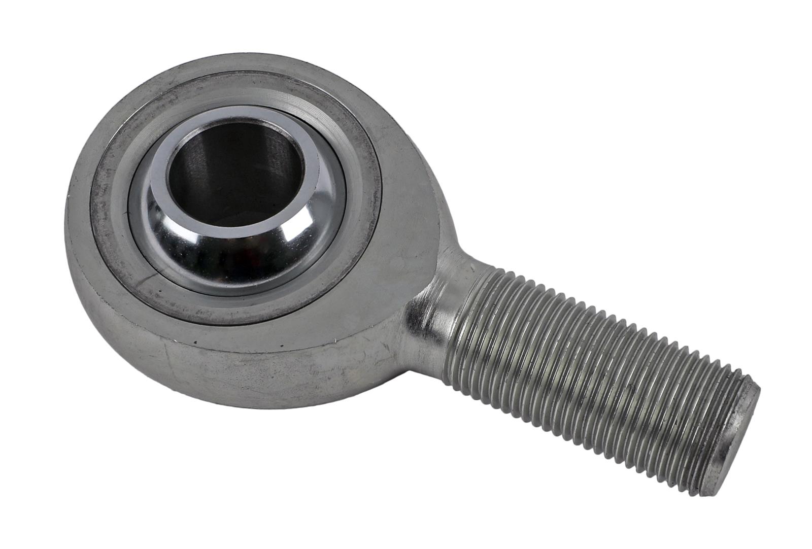 QA1 K Series 3-Pc Rod End - Male/Right Hand - 1in Bore x 1-12 - Carbon Steel