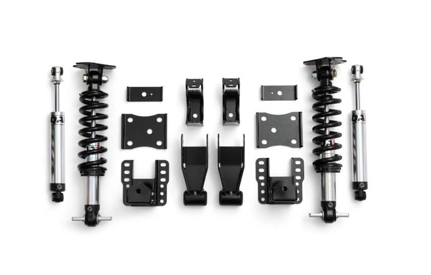 QA1 Lowering Kits for 2007-2018 SIERRA 1500, SILVERADO 1500 - LK01-GMT04 Suspension Kit, Coilover, Flip Kit, Single Adjustable Shocks, 1-3 in. Front, 4-6 in. Rear, 4WD, Silverado, Kit thumbnail 9