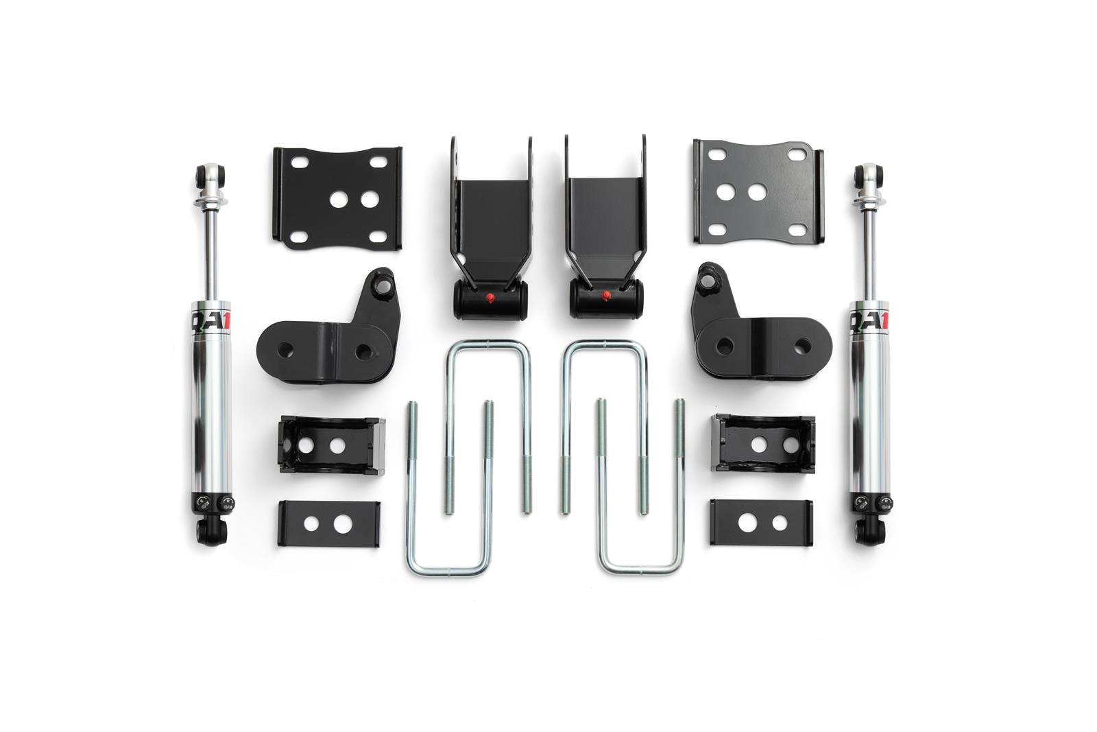 QA1 Lowering Kits for 2015-2020 F-150 - LK02-FF01 Suspension Kit, Coilover, Flip Kit, Double Adjustable Shocks, 1-3 in. Front, 3.5-5.5 in. Rear, 2WD, Ford, Kit thumbnail 3