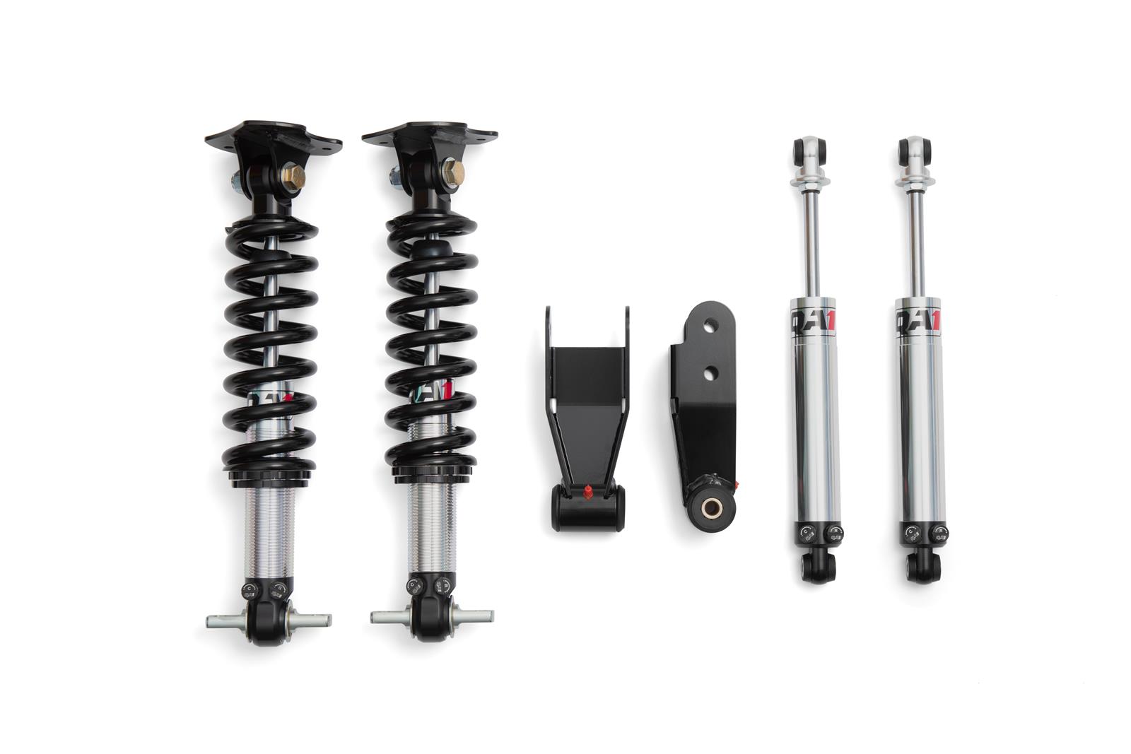 QA1 Lowering Kits for 2007-2018 SIERRA 1500, SILVERADO 1500 - LK02-GMT02 Suspension Kit, Coilover, Flip Kit, Double Adjustable Shocks, 1-3 in. Front, 2-3 in. Rear, 4WD, Silverado, Kit
