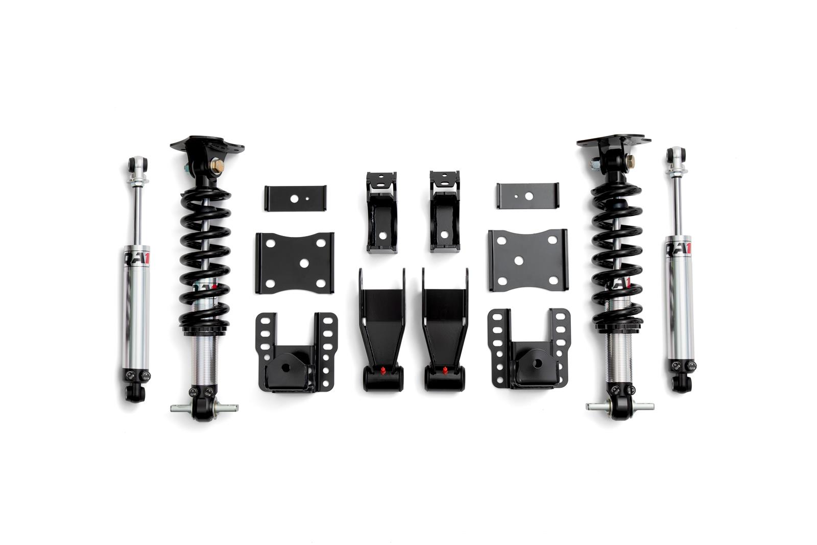 QA1 14-18 Chevy Silverado 4WD Dual Adjustable 4-6in Lowering Kit w/ Spindles thumbnail 2