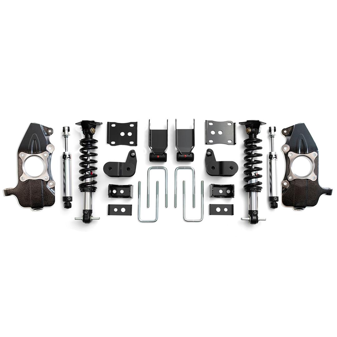 QA1 21-26 Ford F150 2WD Single Adjustable Lowering Kit w/ Spindles - 3.5-5.5in thumbnail 2