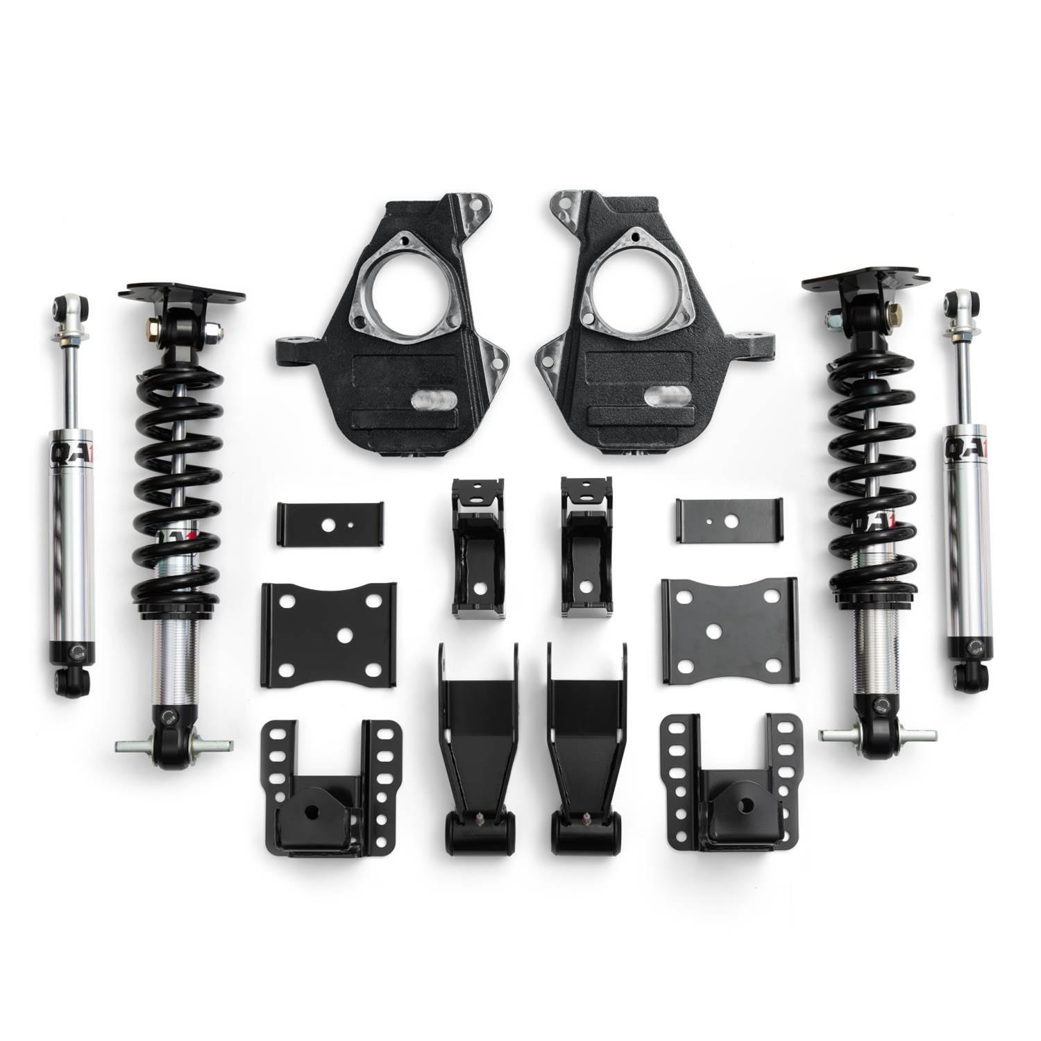 QA1 07-16 Chevrolet Silverado 2WD Lowering Kit w/ Spindles Single Adjustable 4in-6in thumbnail 6