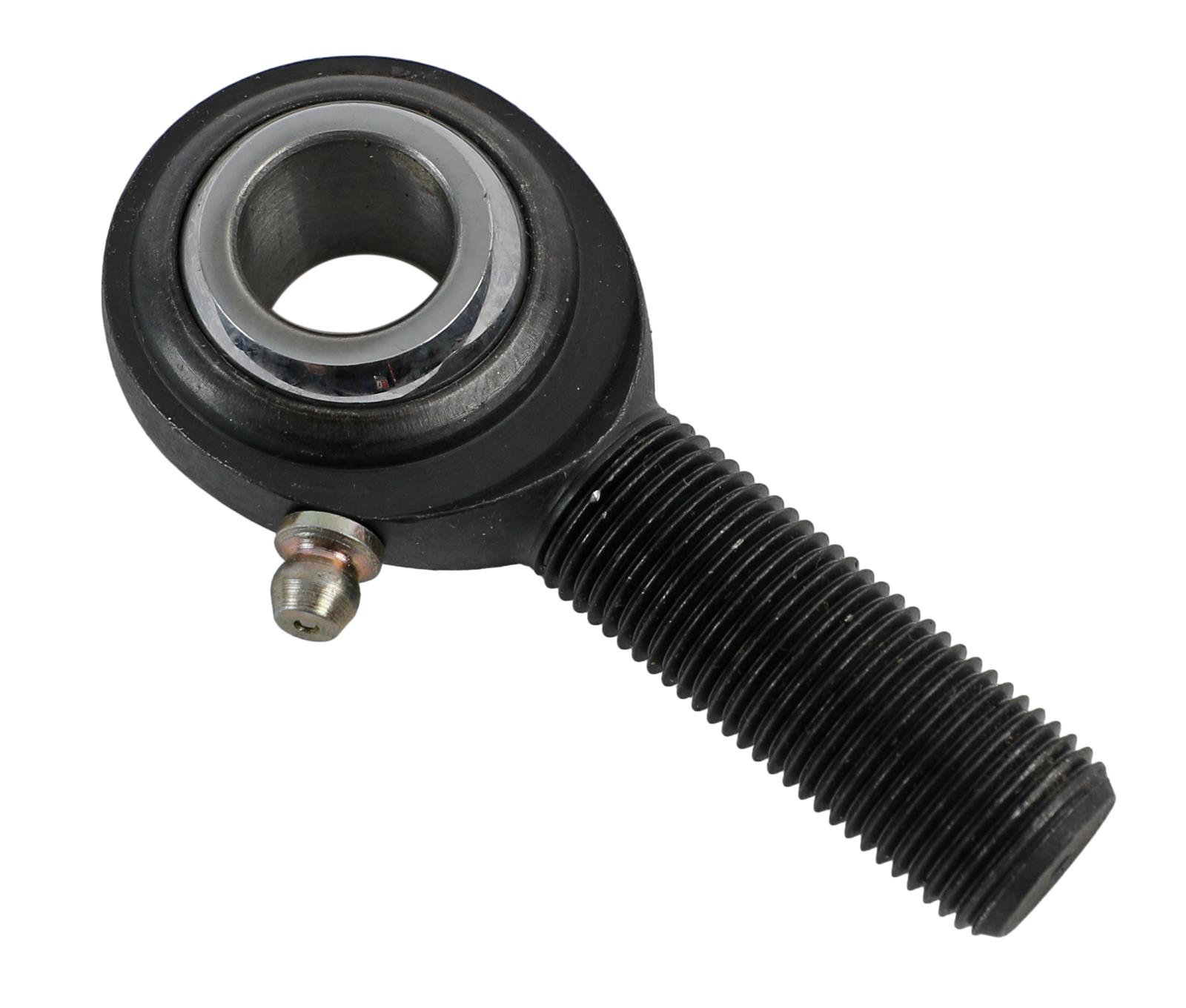 QA1 PC Series 2-Pc Rod End - Male/Left Hand - .625in Bore x 5/8-18 w/Zerk - Alloy Steel