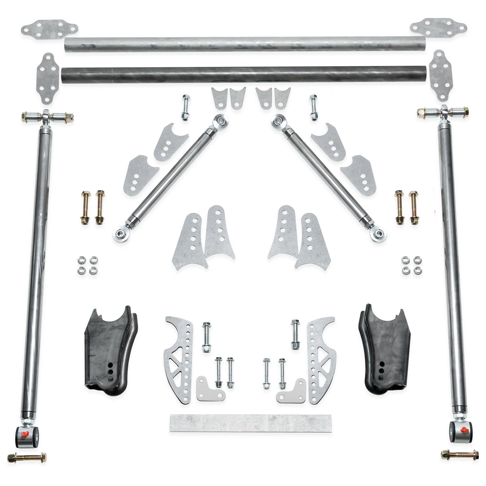QA1 Suspension Link Kits R074-000 KIT, 4-LINK SYSTEM, TRIANGULATED