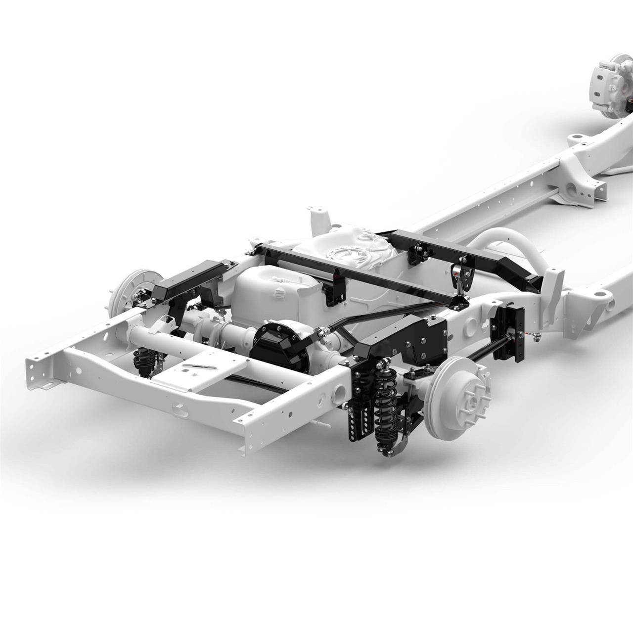 QA1 Rear Suspension Conversion Systems for 1999-2006 SIERRA 1500, SILVERADO 1500 - R245-200 System, Adjustable, Double Adjustable Coilover, 200 lbs./in., Torque Arm, Panhard Bar, GM 10-Bolt, Short Bed, Chevy, GMC, Kit thumbnail 4