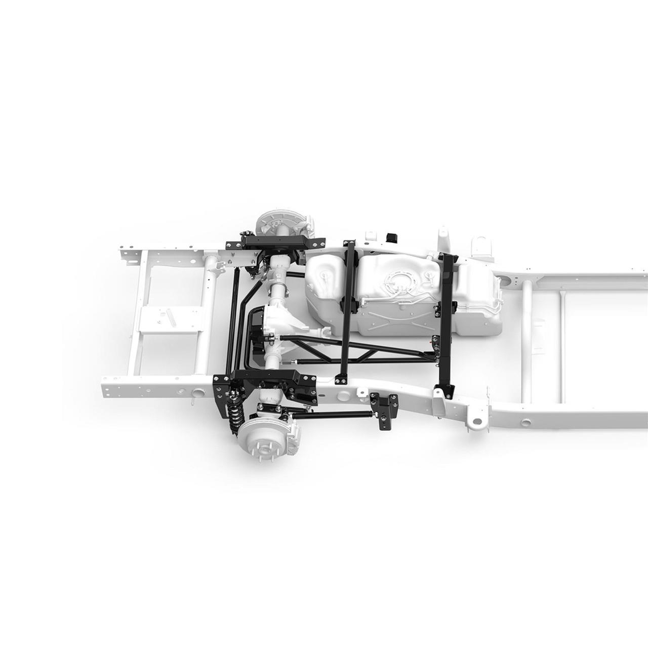 QA1 Rear Suspension Conversion Systems for 1999-2006 SIERRA 1500, SILVERADO 1500 - R245-200 System, Adjustable, Double Adjustable Coilover, 200 lbs./in., Torque Arm, Panhard Bar, GM 10-Bolt, Short Bed, Chevy, GMC, Kit thumbnail 6