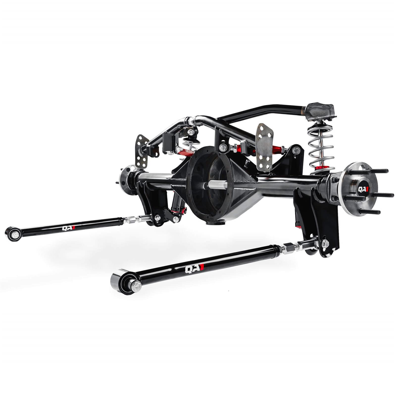 QA1 Four Link Conversion and Standard Ford 9 in. Axle Kits for 1970-1981 CAMARO, FIREBIRD - R357-170S Rear Suspension, 4 Conversion, Triangulated, Mod Series Shocks, 170 lbs/in, Springs, Black, in, Axle, Chevrolet, Pontiac, Kit thumbnail 7