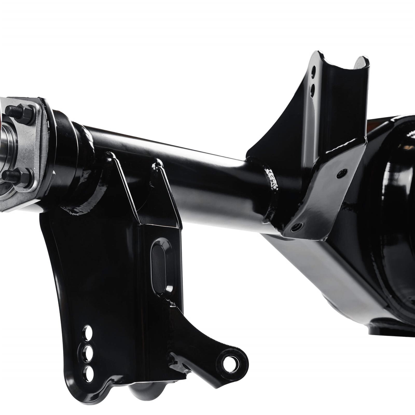 QA1 Narrowed Ford 9 in. Rear Axle Housings for 1970-1981 CAMARO, FIREBIRD - R902N Assembly, Narrowed, in., Black, 1541H Steel, 31 Spline Axles, F-Body, Second Gen, use with 4-Link, Chevy, Pontiac, Kit