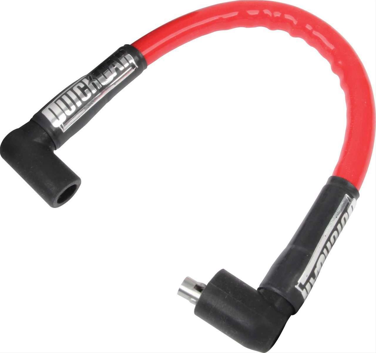 QuickCar Spark Plug Wires, Single 40-185 18" RED COIL WIRE HEI/SOCKET thumbnail 2
