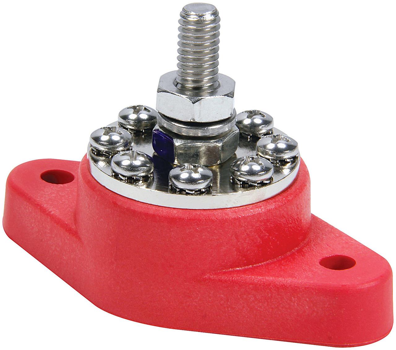 QuickCar Power Distribution Block Red Single Post