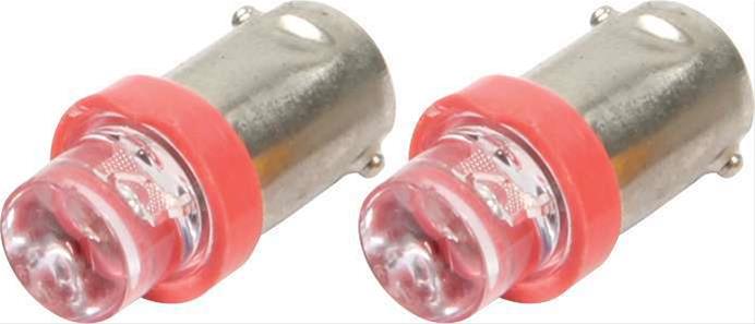 QuickCar LED Bulbs 61-691 RED BULBS, PAIR, CARDED