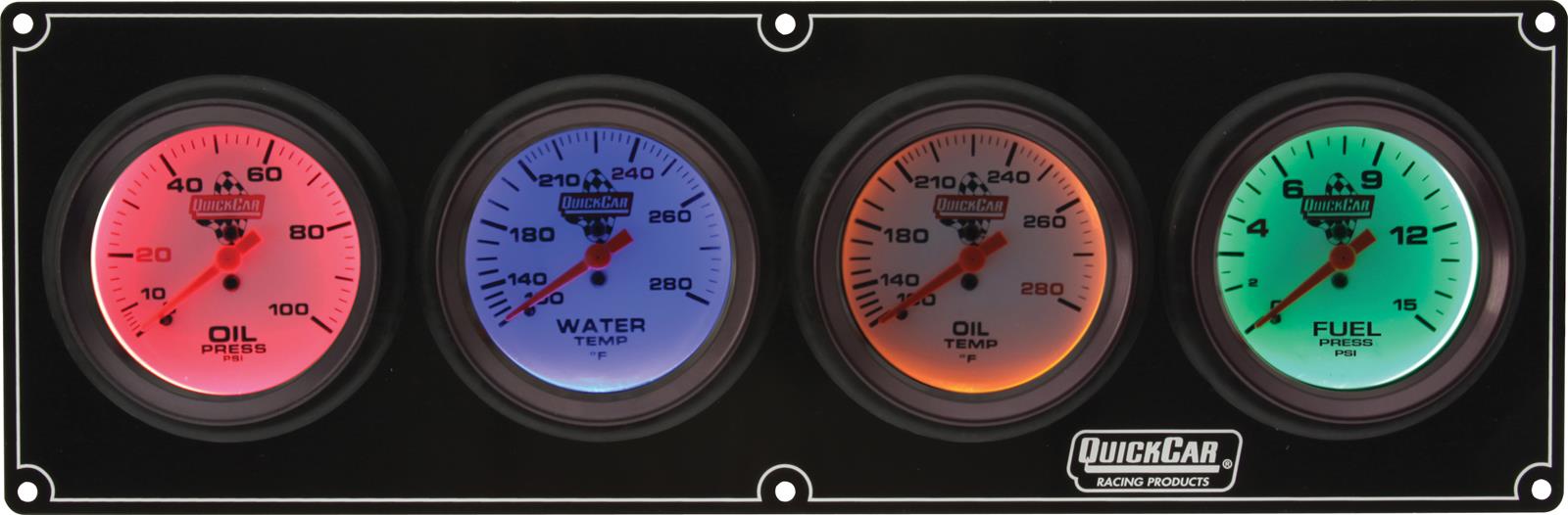 QuickCar 617021 QuickCar Extreme Gauge Panels Summit Racing