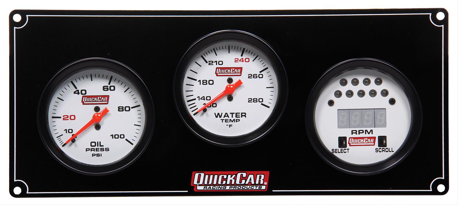 QuickCar 617031 QuickCar Gauge Panels Summit Racing