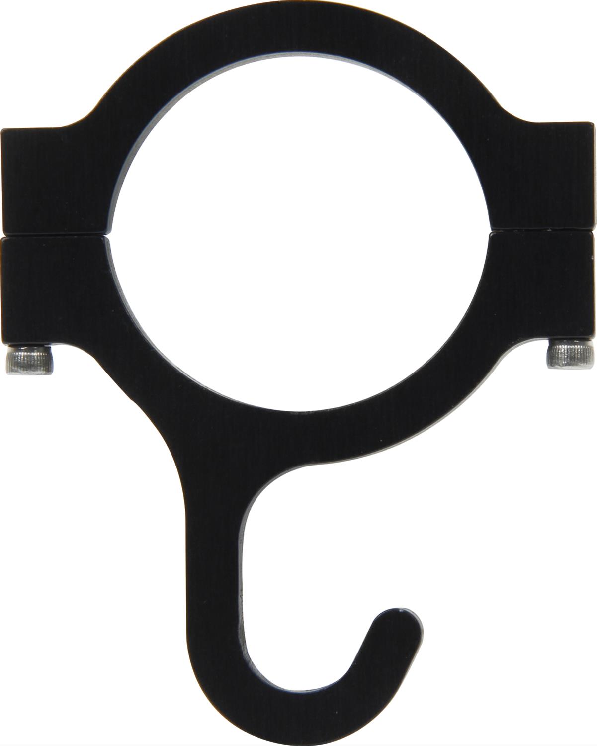 QuickCar Helmet Hooks 66-920 Hook 1.75" Roll Bar, Black, Carded